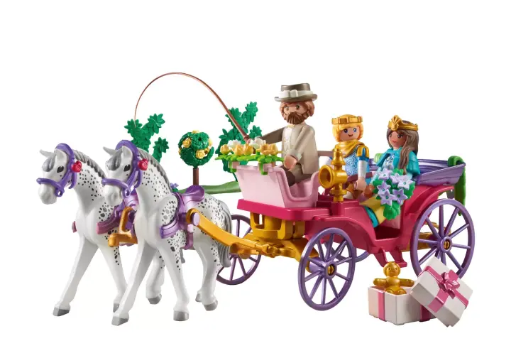 Playmobil 71846 - Koetsrit met prins en prinses
