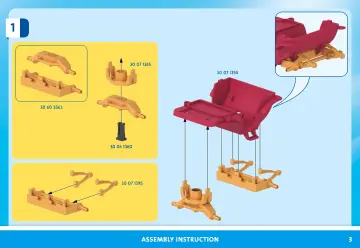 Bouwplannen Playmobil 71846 - Koetsrit met prins en prinses (3)