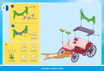 Bouwplannen Playmobil 71846 - Koetsrit met prins en prinses (5)