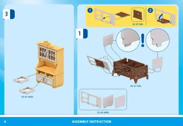 Notices de montage Playmobil 71848 - Cuisine royale avec pâtisseries et ustensiles (4)
