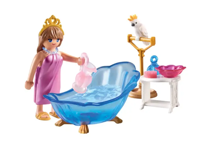 Playmobil 71850 - Salle de bain royale avec princesse et accessoires