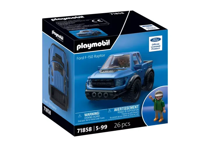 Playmobil 71858 - PLAYMOBIL X Ford F-150 Raptor - BOX