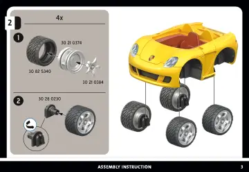 Manual de instruções Playmobil 71859 - PLAYMOBIL X Porsche Carrera GT (3)