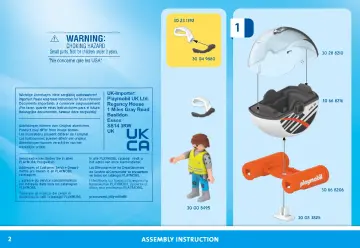 Bouwplannen Playmobil 71860 - Schattenjacht met onderzeeër (2)