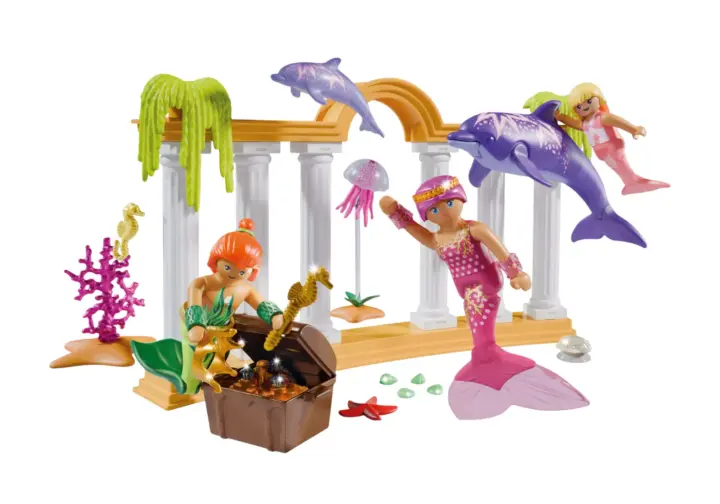 Playmobil 71861 - Sjörövarskatt med delfiner