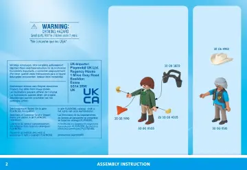 Bauanleitungen Playmobil 71862 - Postkutschenüberfall im Wilden Westen (2)