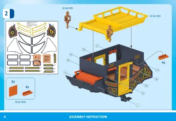 Bauanleitungen Playmobil 71862 - Postkutschenüberfall im Wilden Westen (4)