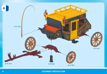 Bauanleitungen Playmobil 71862 - Postkutschenüberfall im Wilden Westen (6)