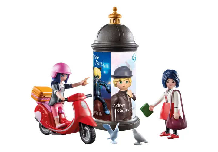 Playmobil 71864 - Miraculous: paseo en scooter por París