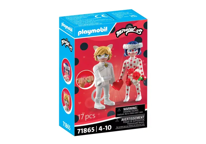 Playmobil 71865 - Miraculum: Ślubne marzenia Biedronki i Czarnego Kota - BOX