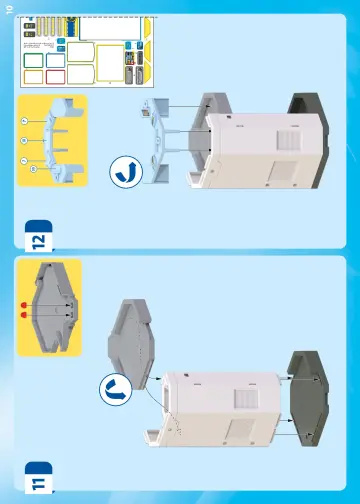 Notices de montage Playmobil 71873 - Centre de commandement de la police (10)