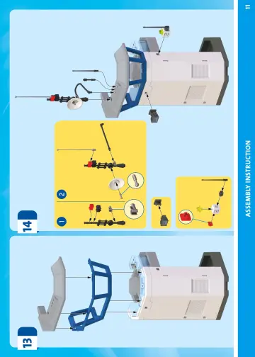 Notices de montage Playmobil 71873 - Centre de commandement de la police (11)