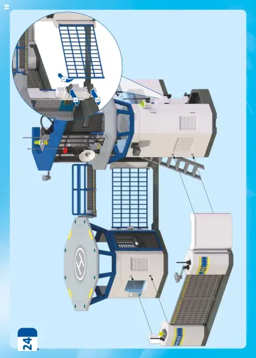 Notices de montage Playmobil 71873 - Centre de commandement de la police (18)