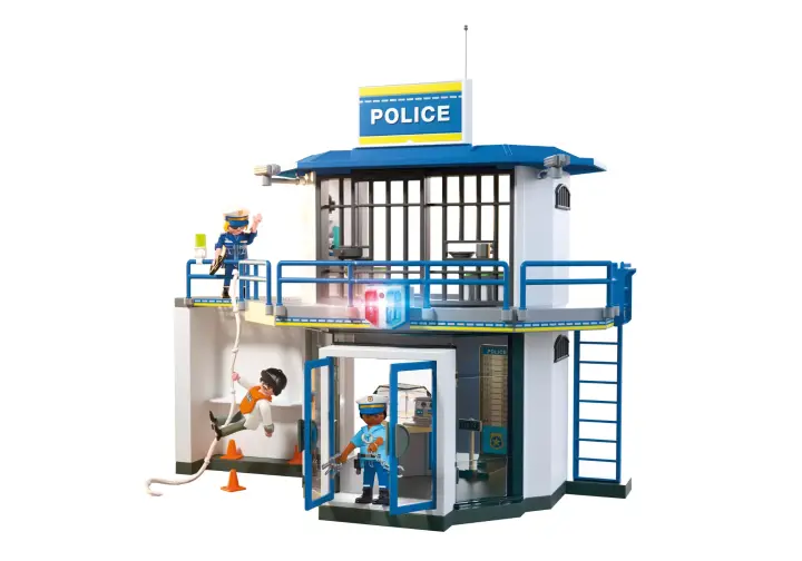 Playmobil 71874 - Poste de police avec salle de recherche