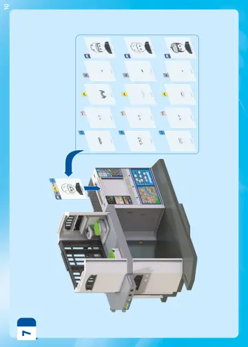 Manual de instruções Playmobil 71874 - Esquadra com sala de investigação (10)