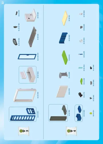 Manual de instruções Playmobil 71874 - Esquadra com sala de investigação (22)