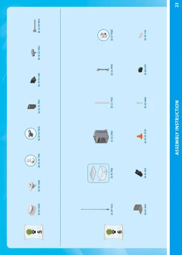 Manual de instruções Playmobil 71874 - Esquadra com sala de investigação (23)