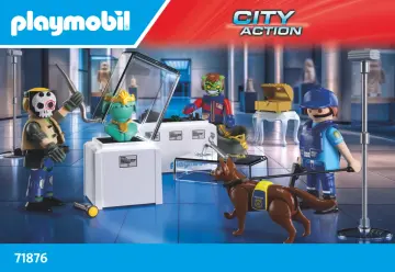 Bauanleitungen Playmobil 71876 - Diamantenraub (1)