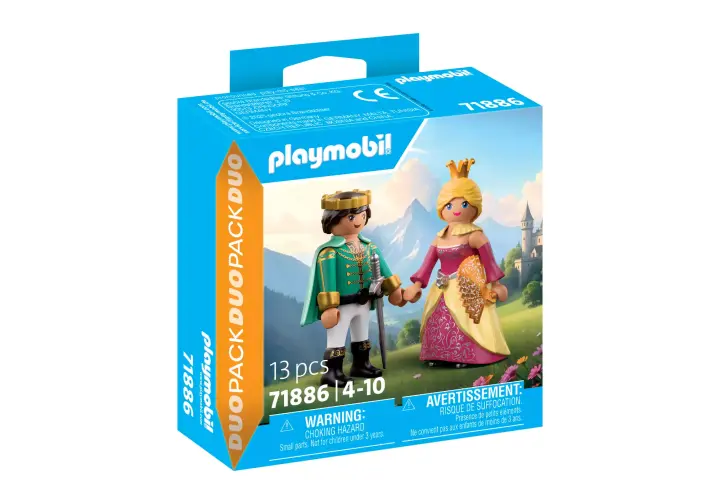 Playmobil 71886 - Duo : Prince et princesse & accessoires - BOX