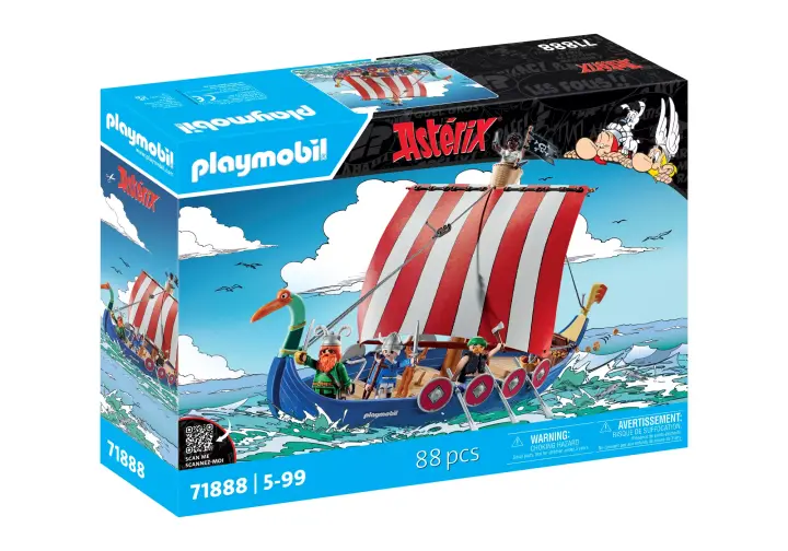 Playmobil 71888 - Astérix: barco pirata - BOX