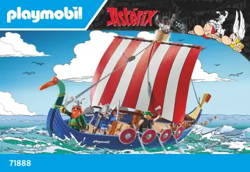 Manuales de instrucciones Playmobil 71888 - Astérix: barco pirata (1)