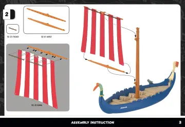Manuales de instrucciones Playmobil 71888 - Astérix: barco pirata (3)