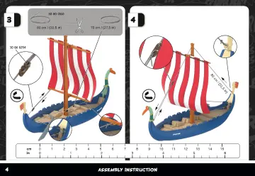 Manuales de instrucciones Playmobil 71888 - Astérix: barco pirata (4)