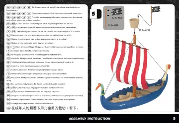 Manuales de instrucciones Playmobil 71888 - Astérix: barco pirata (5)