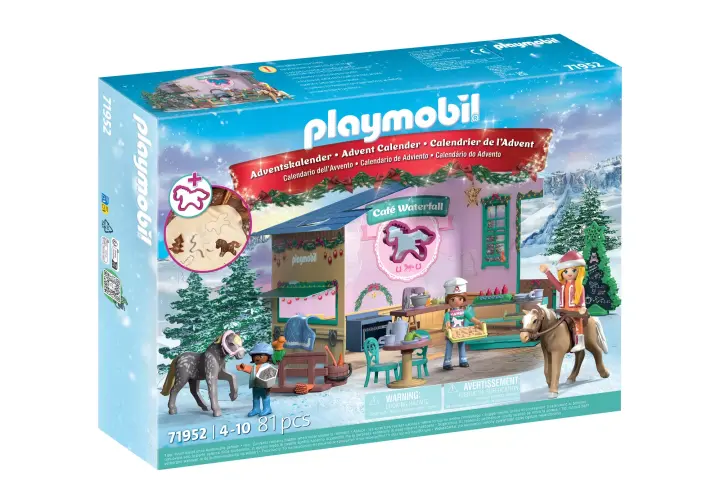 Playmobil 71952 - Calendrier de l'avent pâtisserie de Noël - BOX