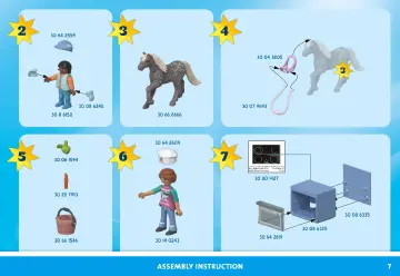 Notices de montage Playmobil 71952 - Calendrier de l'avent pâtisserie de Noël (7)