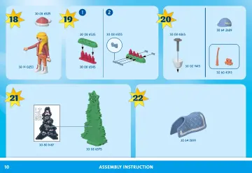 Notices de montage Playmobil 71952 - Calendrier de l'avent pâtisserie de Noël (10)