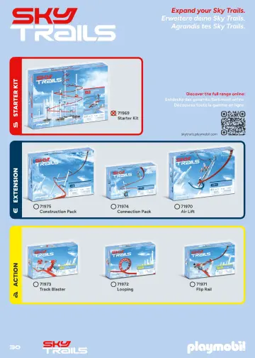 Bygganvisningar Playmobil 71969 - SKY TRAILS: Starter Kit (30)