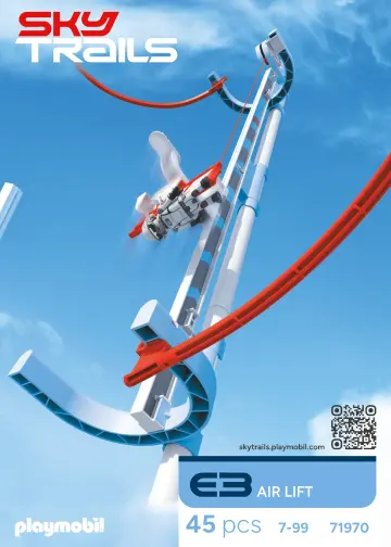 Bouwplannen Playmobil 71970 - SKY TRAILS: Air Lift (1)