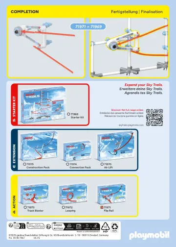 Bygganvisningar Playmobil 71971 - SKY TRAILS: Flip Rail (4)
