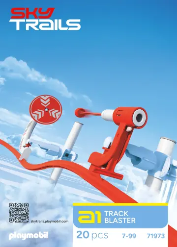 Bygganvisningar Playmobil 71973 - SKY TRAILS: Track Blaster (1)