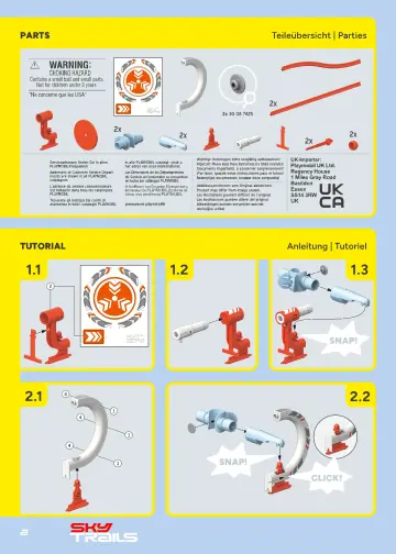 Bygganvisningar Playmobil 71973 - SKY TRAILS: Track Blaster (2)