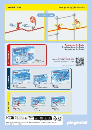 Bygganvisningar Playmobil 71973 - SKY TRAILS: Track Blaster (4)