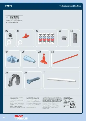 Bygganvisningar Playmobil 71974 - SKY TRAILS: Connection Pack (2)