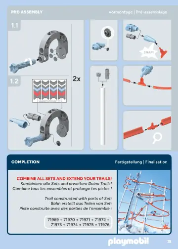 Bygganvisningar Playmobil 71974 - SKY TRAILS: Connection Pack (3)