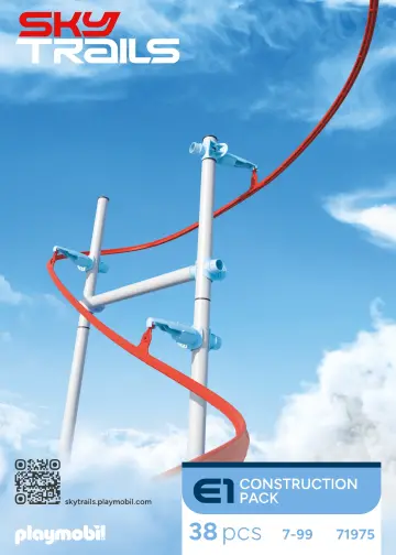 Bygganvisningar Playmobil 71975 - SKY TRAILS: Construction Pack (1)