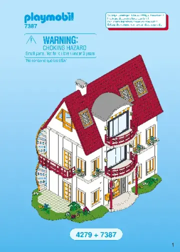 Building instructions Playmobil 7387 - Floor Extension (1)