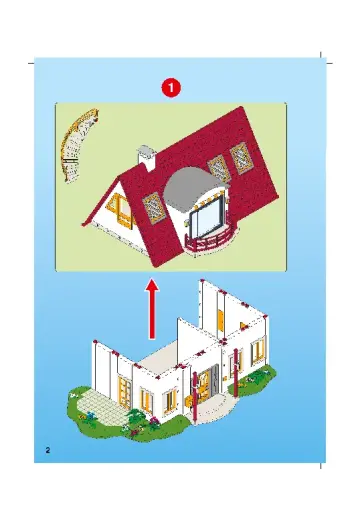 Building instructions Playmobil 7387 - Floor Extension (2)