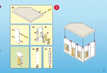 Building instructions Playmobil 7388 - Corner Extension (3)