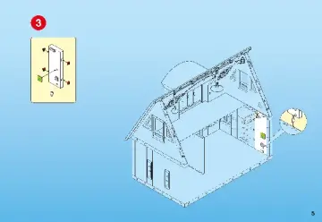 Bauanleitungen Playmobil 7391 - Neues Wohnhaus, Beleuchtungs-Erweiterung (5)