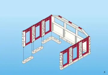 Bauanleitungen Playmobil 7438 - Große Cargo-Halle (3)