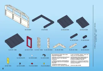 Bauanleitungen Playmobil 7438 - Große Cargo-Halle (8)