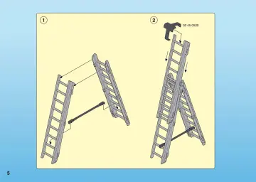 Building instructions Playmobil 7485 - Fire Trailer (5)