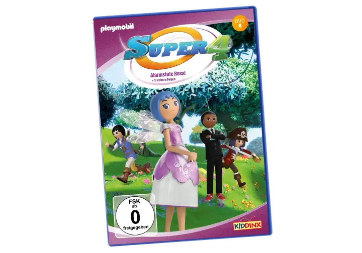 Playmobil 80020 - DVD Super4: Alarmstufe Rosa!