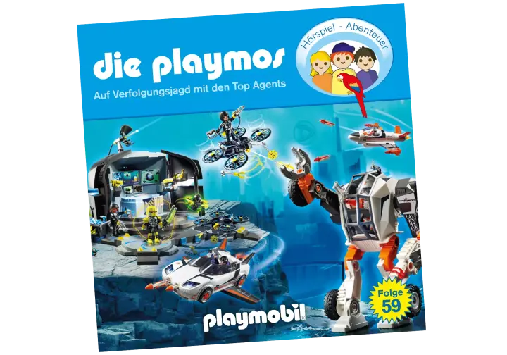 Playmobil 80061 - Auf Verfolgungsjagd mit den Top Agents - Folge 59