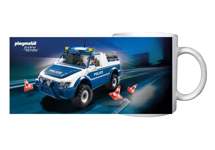 Playmobil 80144 - Becher: Polizei